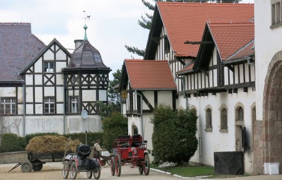 Stadnina w zamku Książ